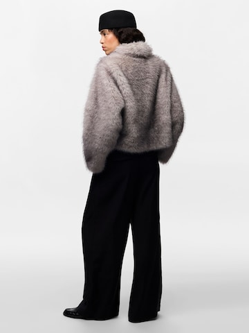 PIECES Jacke 'PCJilla' in Grau