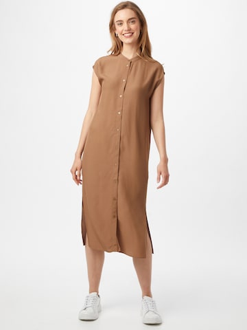 OPUS Shirt Dress 'Wimila' in Brown: front