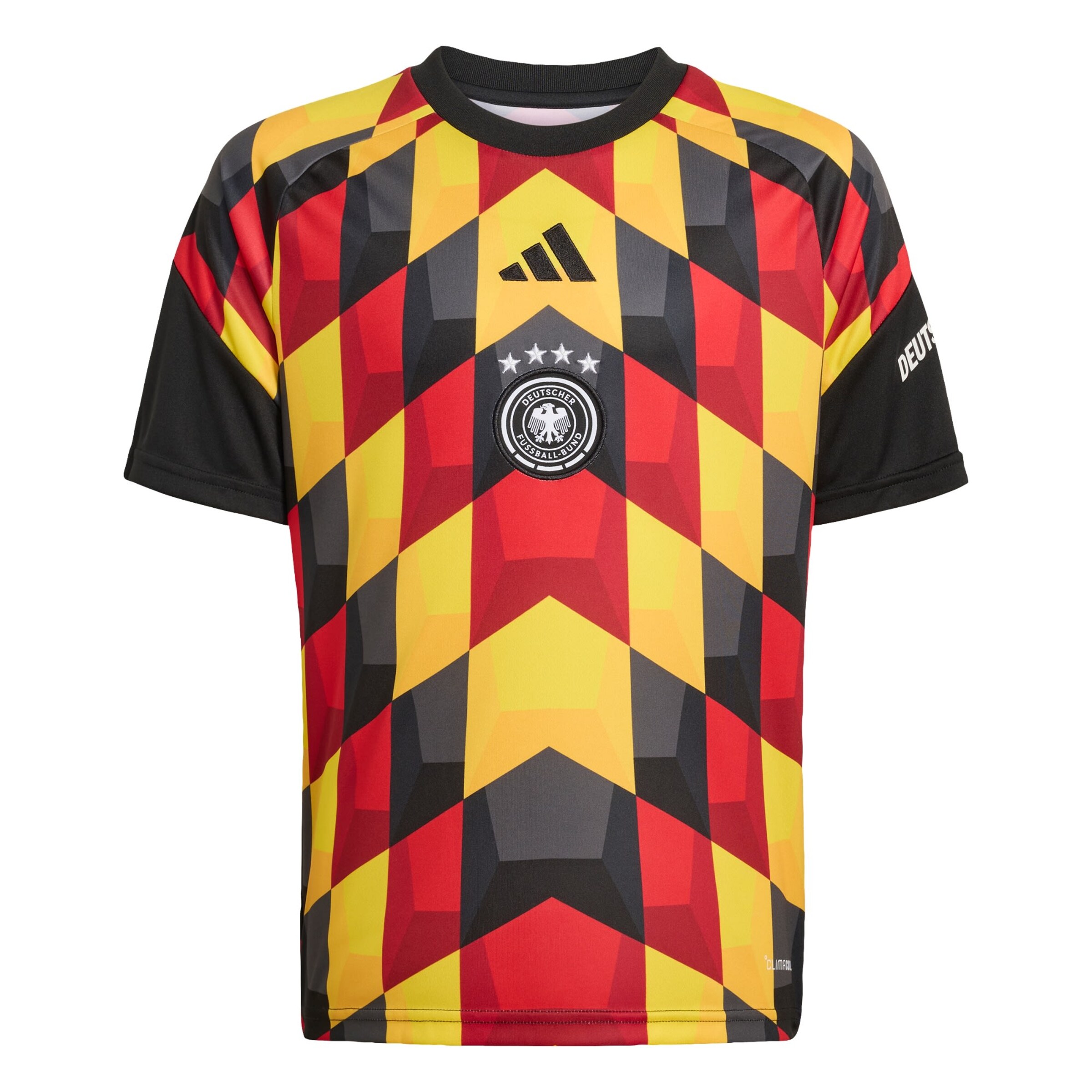 ADIDAS PERFORMANCE Funkcionális felső 'DFB 26 Pre-Match' - fekete: elől