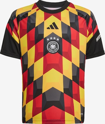 ADIDAS PERFORMANCE Toiminnallinen paita 'DFB 26 Pre-Match' värissä musta: etupuoli