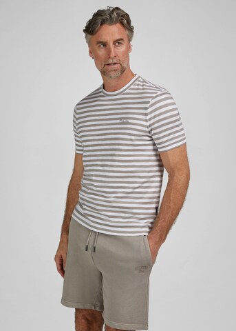 HECHTER PARIS T-Shirt in Grau: Vorderseite