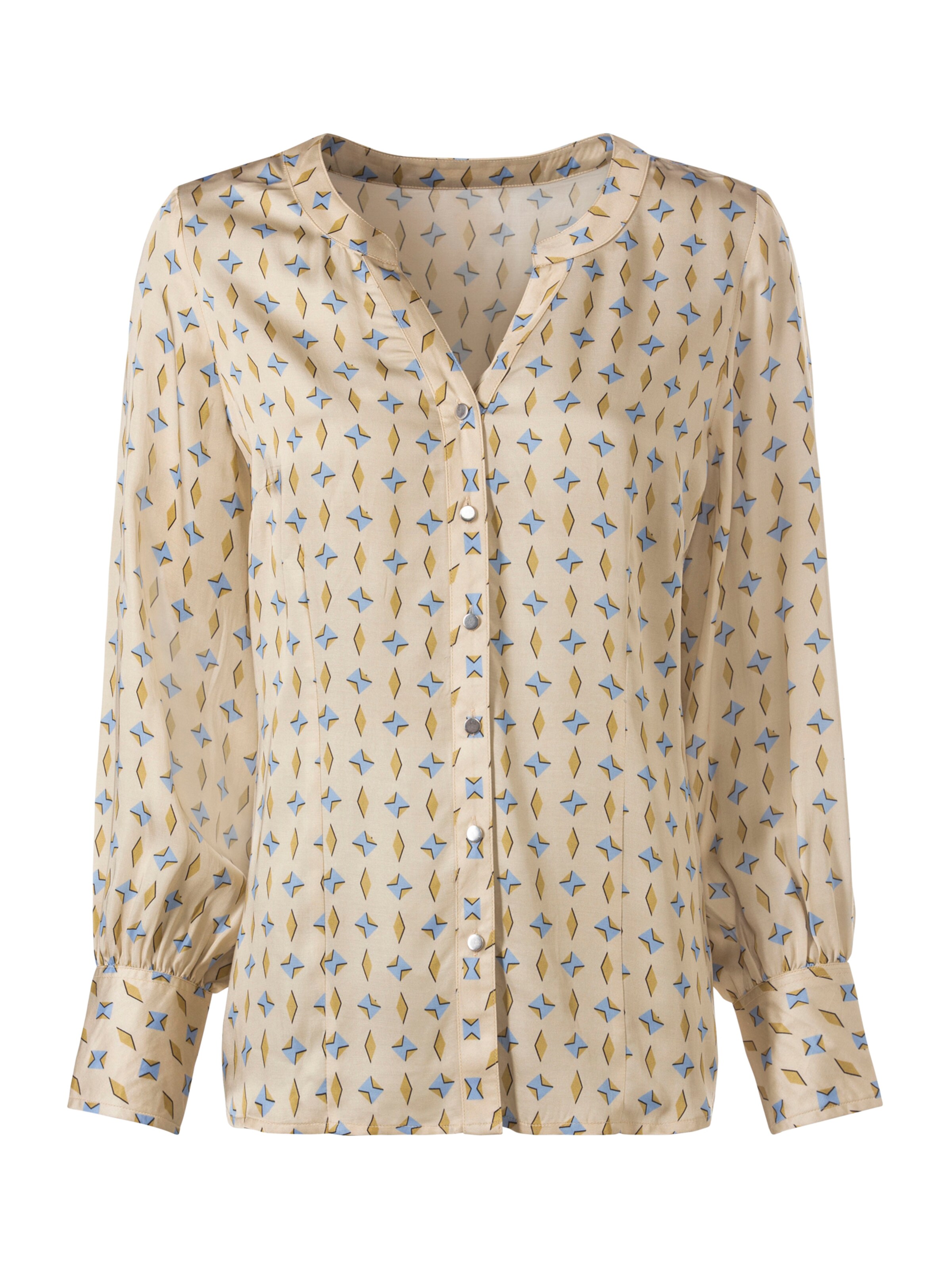 Camicia da donna di heine in beige: frontale