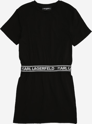 Karl Lagerfeld Рокля в черно: отпред