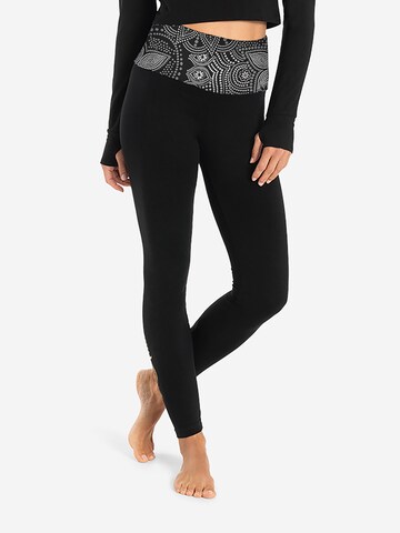 Spirit of OM Skinny Leggings 'Yoga Madhya Maui' in 