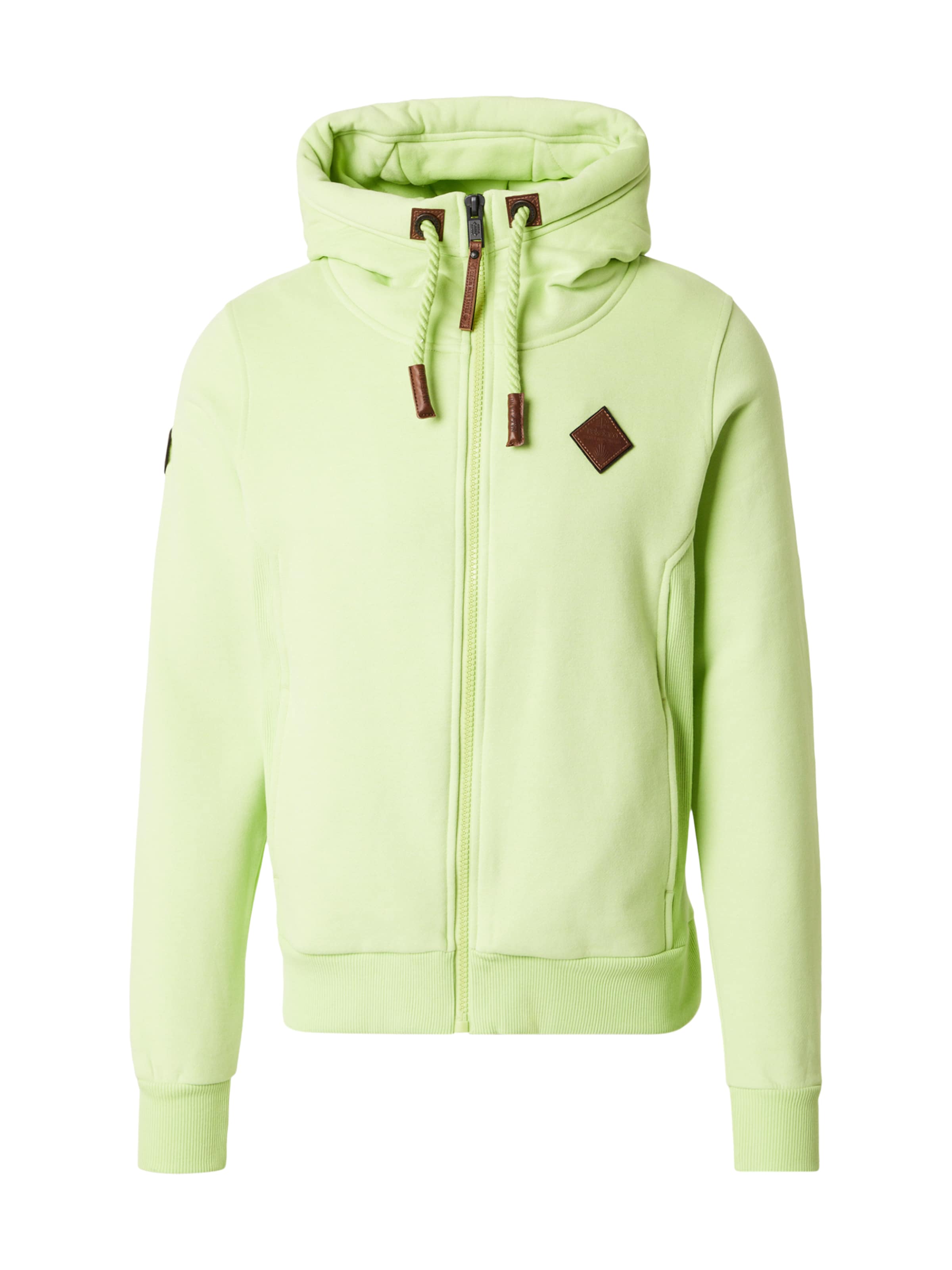 naketano Sweatjacke in Grün: Vorderseite