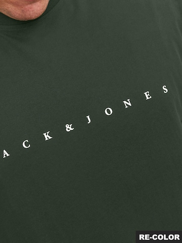 Jack & Jones Plus - Camiseta en verde