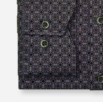 OLYMP Comfort fit Button Up Shirt in Grey