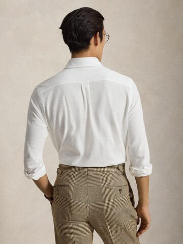 Coupe slim Chemise Polo Ralph Lauren en blanc