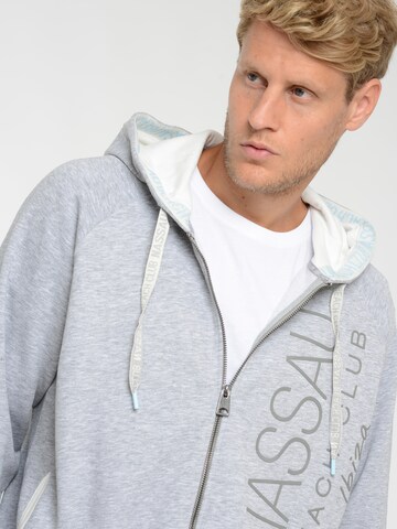 NASSAU Beach Club Sweat jacket in Grey