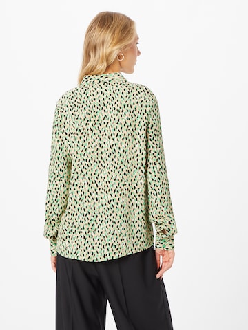 ICHI Blouse 'DUNALA' in Green