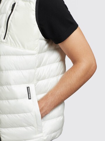 khujo Vest 'Reman' in White