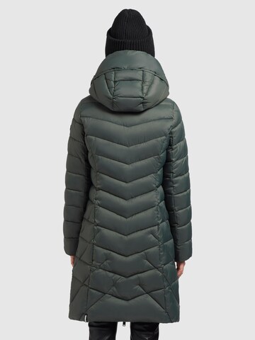 khujo Winter Coat ' ODANA2 ' in Green