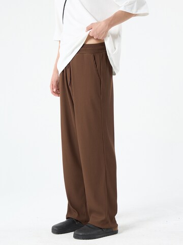 VAMOS CLO Loosefit Broek in Bruin