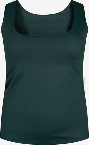 Zizzi Top 'Msody' in Green: front