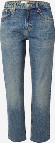 TOPSHOP Regular Jeans in Blauw: voorkant