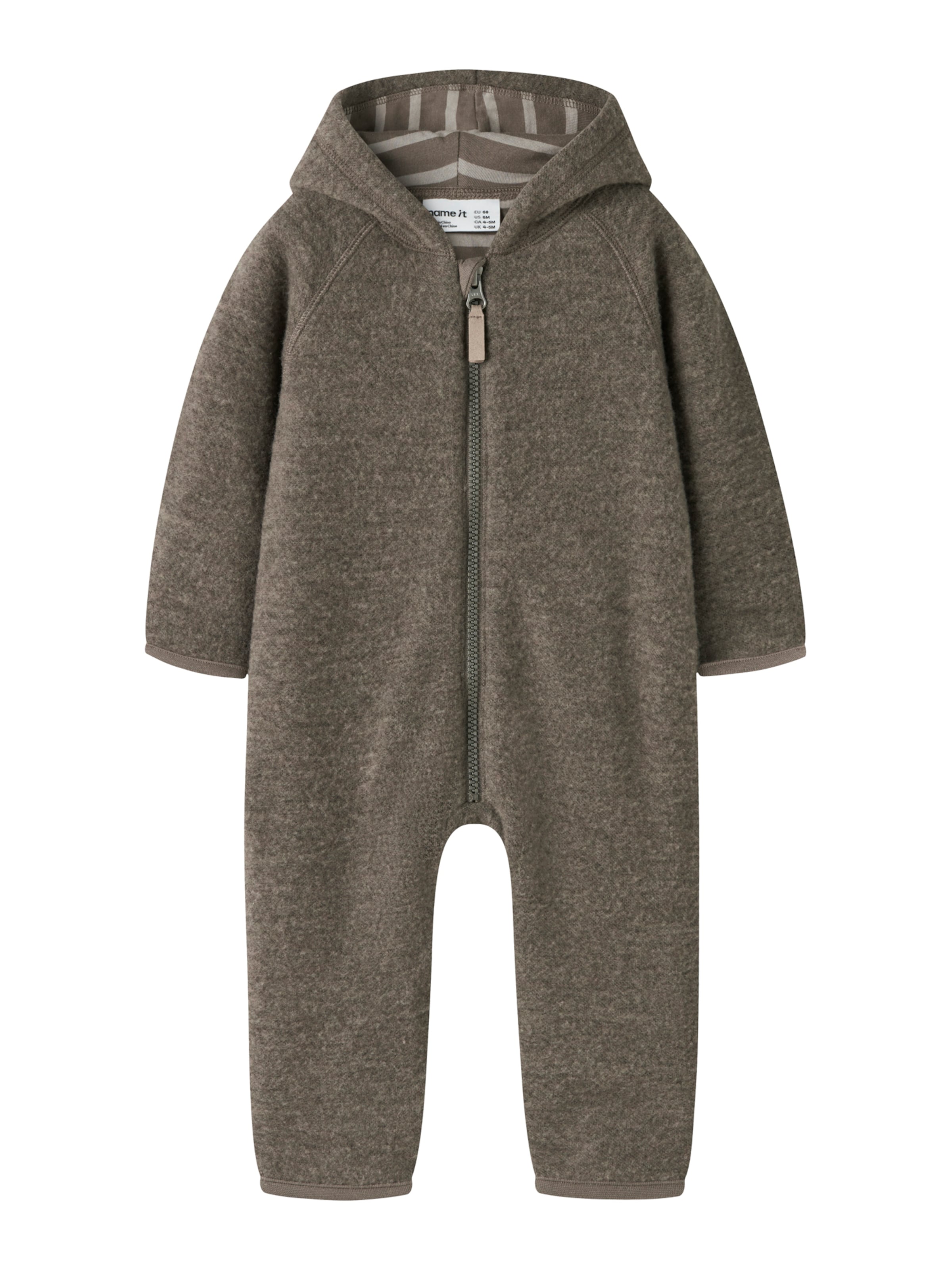 NAME IT Dungarees 'NBFWMINO' in 50 in mottled brown, Item view