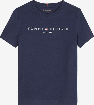 TOMMY HILFIGER T-Krekls, krāsa - naktszils / gaiši sarkans / balts, Preces skats
