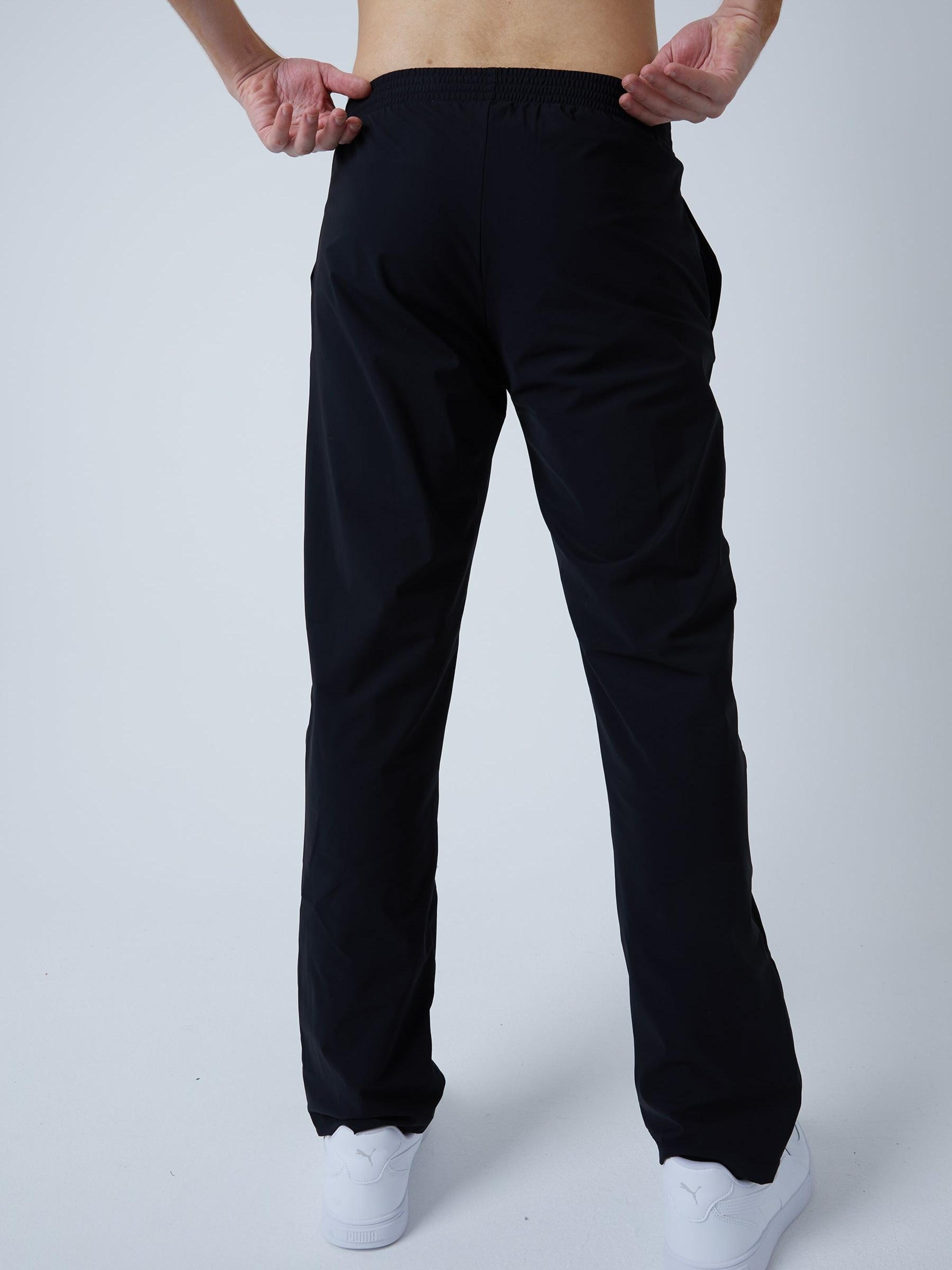 Regular Pantalon de sport SPORTKIND en noir