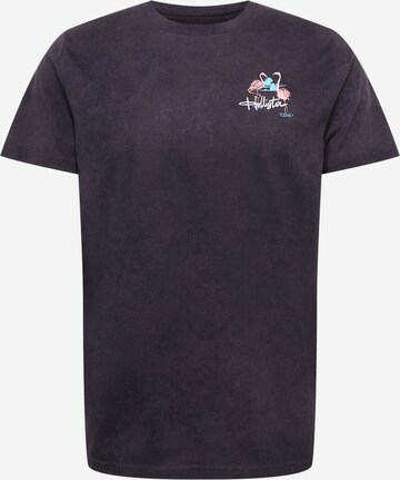 T-Shirt 'VERT' HOLLISTER en noir : devant