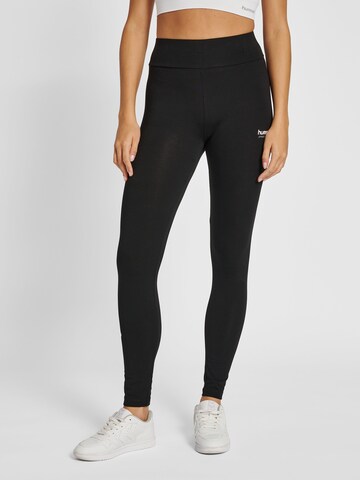 Hummel Skinny Leggings 'Cameron' in Schwarz: Vorderseite