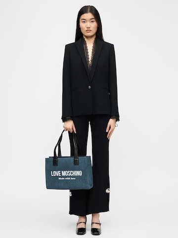 Love Moschino Shoppingväska 'Love' i blå