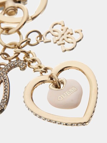 GUESS Key Ring in Gold