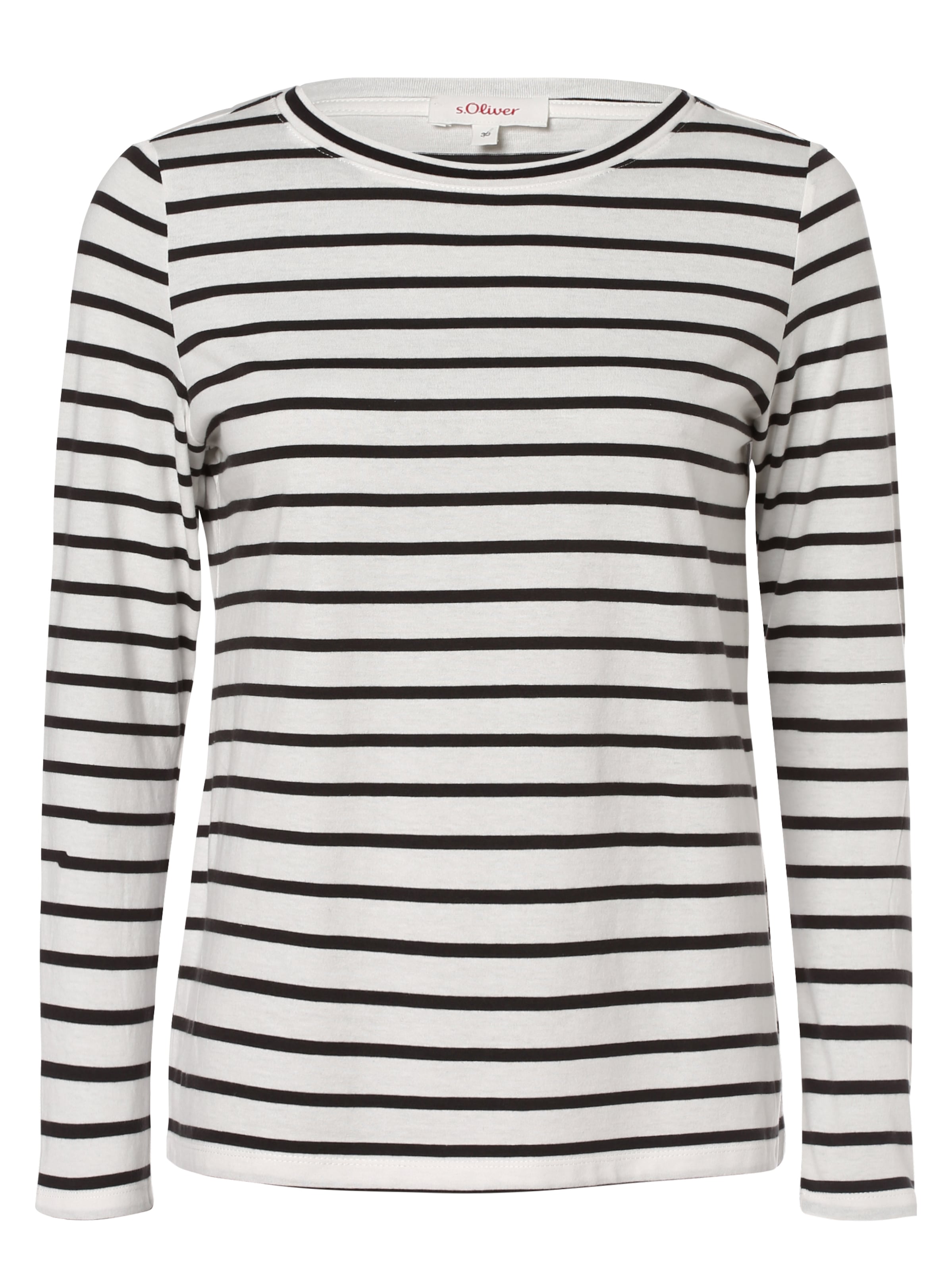 T-shirt s.Oliver en noir : devant