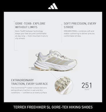 ADIDAS TERREX Poltopánky 'Freehiker SL' - Biela
