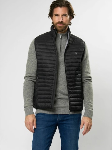U.S. POLO ASSN. Bodywarmer 'Maks' in Zwart: voorkant