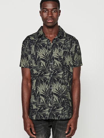 KOROSHI - Ajuste regular Camisa en verde