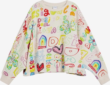 Desigual Collegepaita värissä valkoinen: etupuoli
