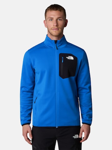 THE NORTH FACE Funktionsfleecejacka i blå: framsida