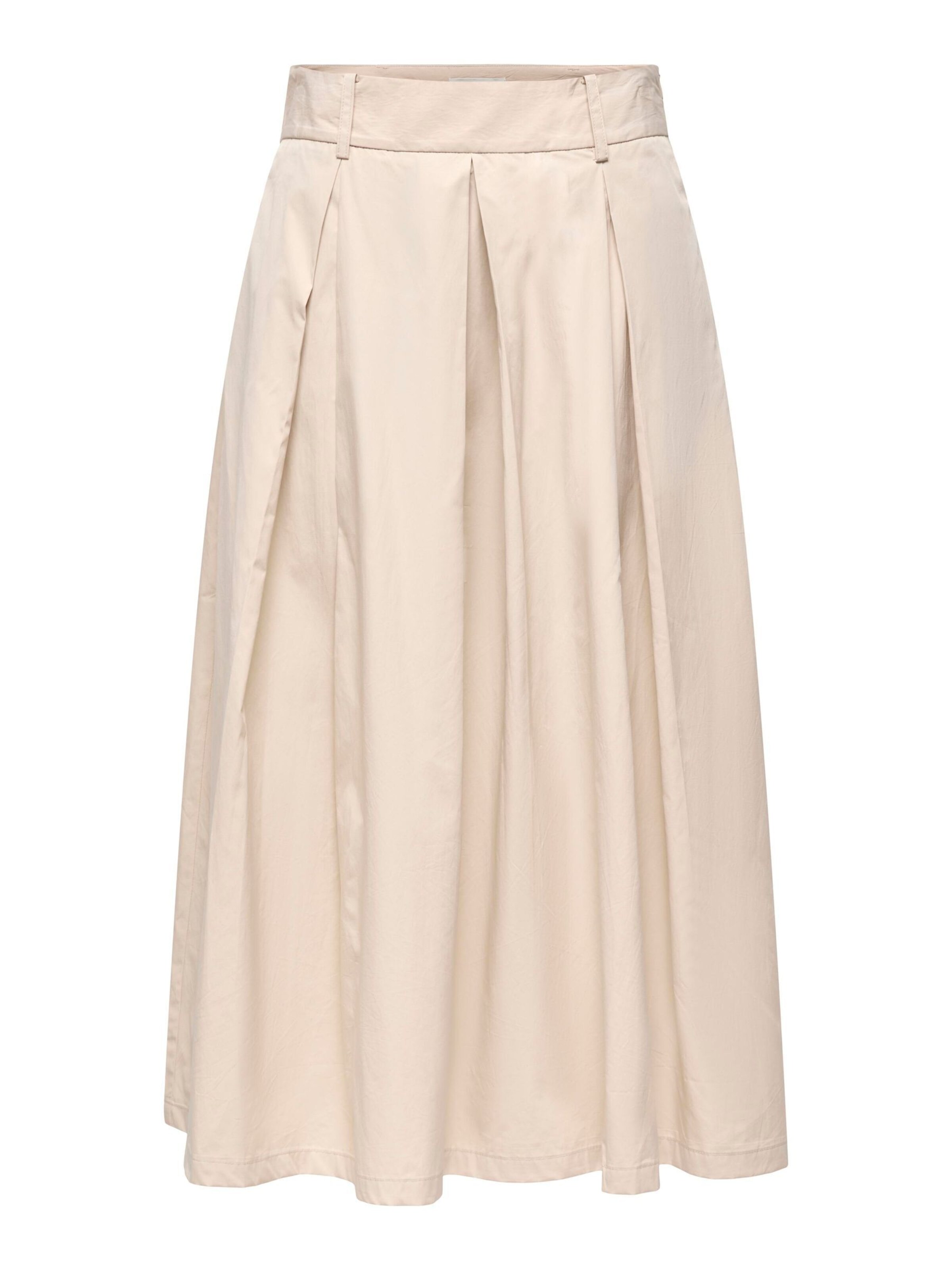 ONLY Rok 'ONLLucinda' in Beige: voorkant