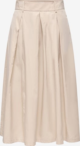 ONLY Rok 'ONLLucinda' in Beige: voorkant