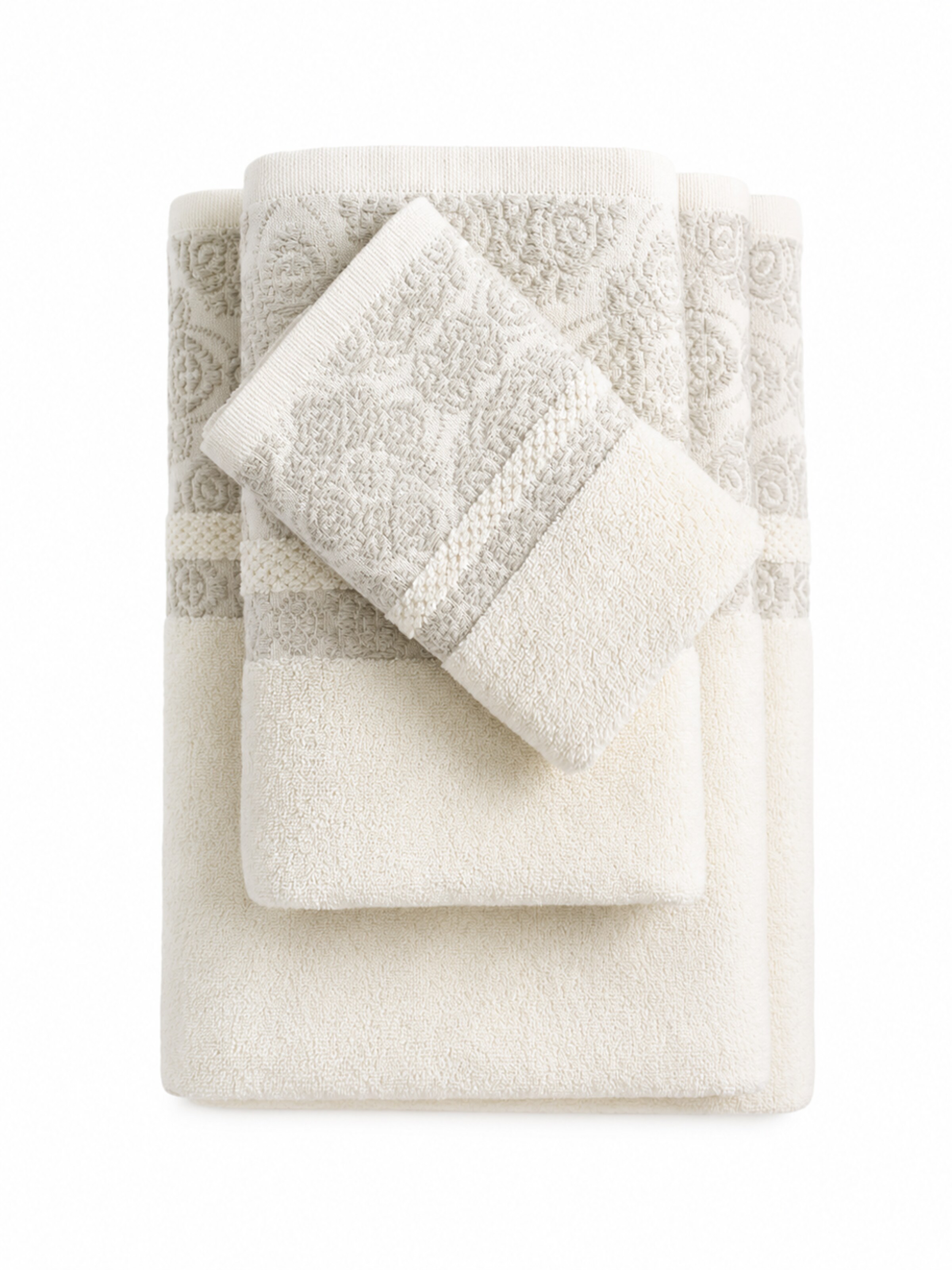 NEIPER Towel 'NATURE Douro' in Beige