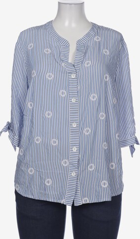 Just White Blouse & Tunic in XXL in Blue: front