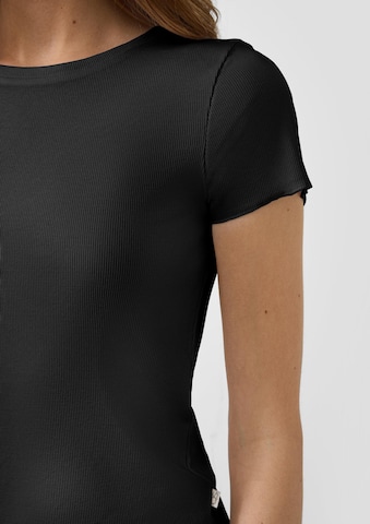 QS Shirt in Zwart