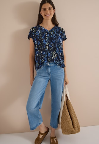 CECIL - Camiseta en azul
