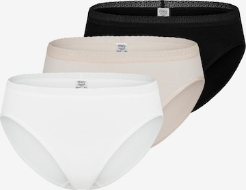 Mey Slip 'Modal Lace' in Weiß: Vorderseite