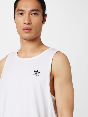 ADIDAS ORIGINALS Shirt 'Trefoil Essentials' in White