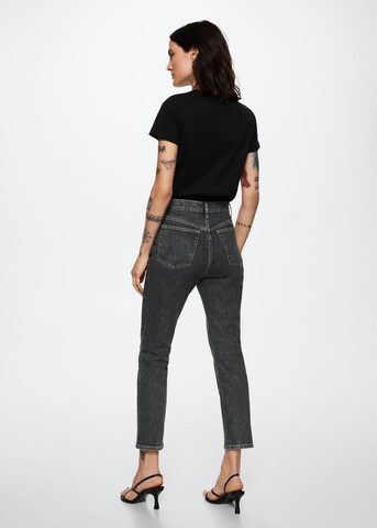 MANGO Regular Jeans 'Claudia' in Grau