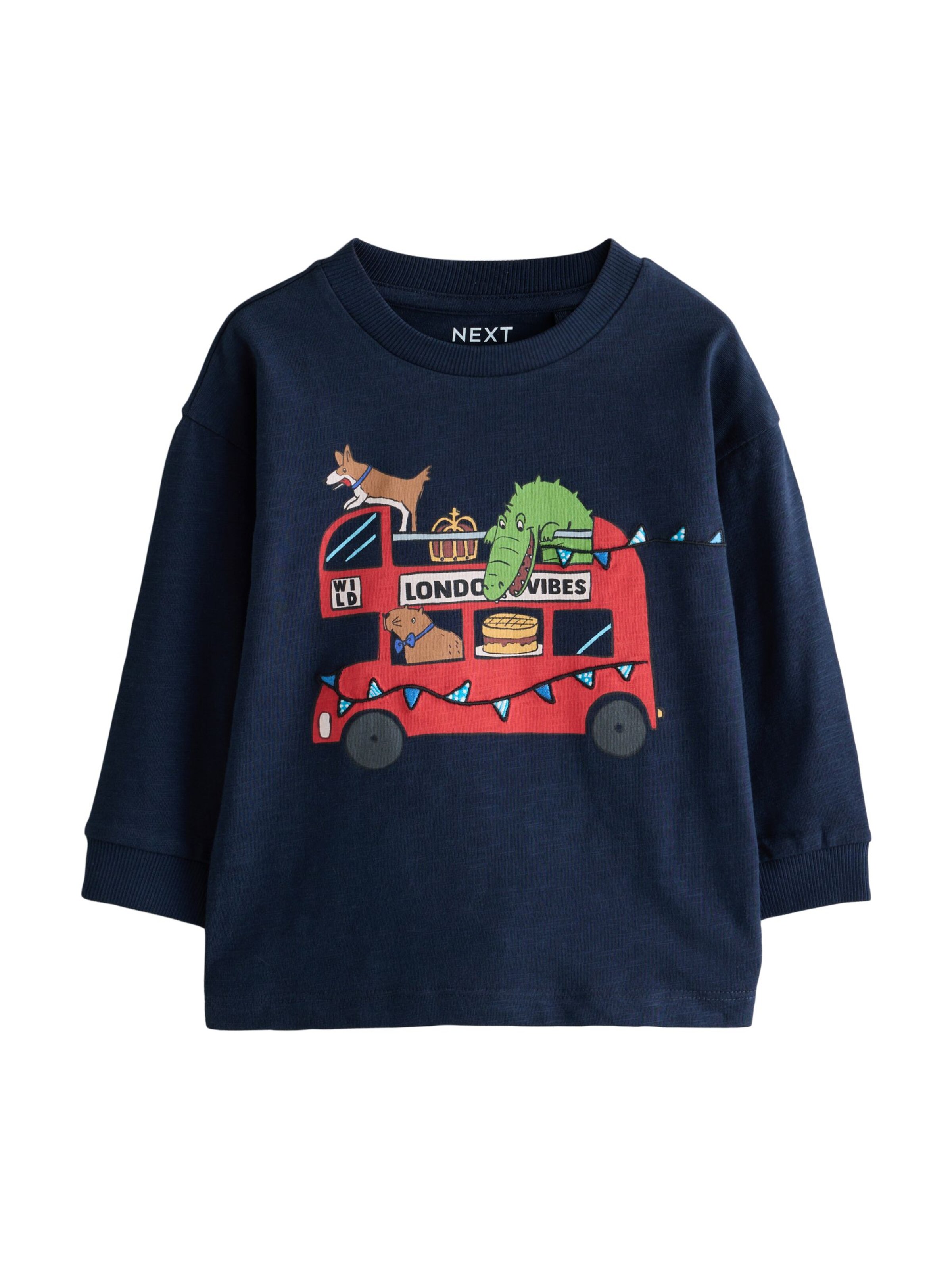 Tricou de la Next pe albastru
