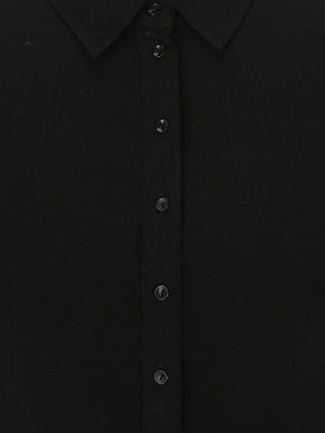Robe-chemise 'SAVANNA' Y.A.S Petite en noir