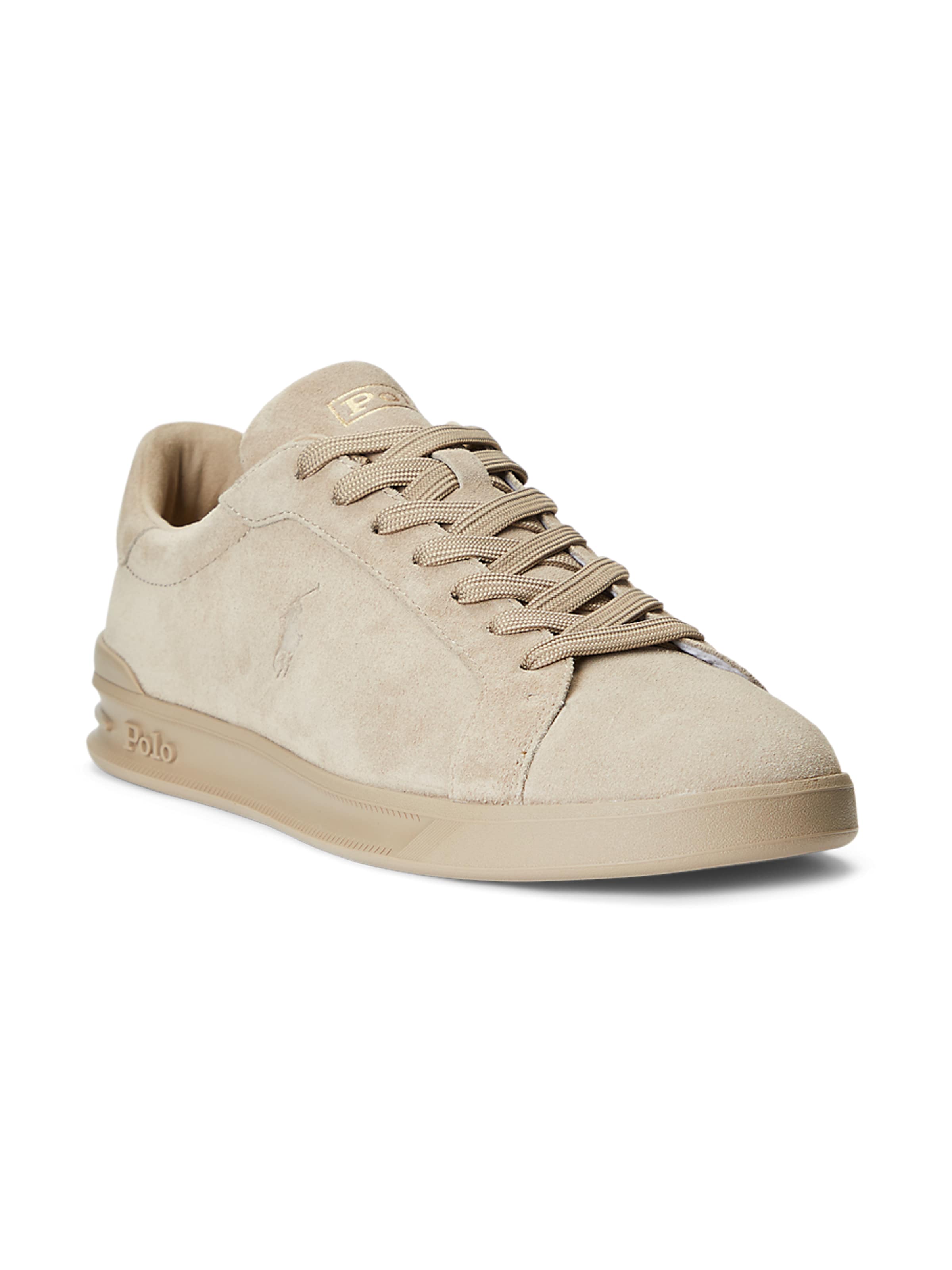 Polo Ralph Lauren Låg sneaker i mörkbeige, Produktvy