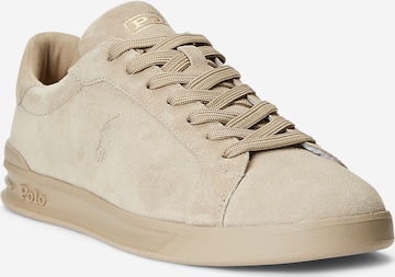 Sneaker bassa di Polo Ralph Lauren in beige: frontale