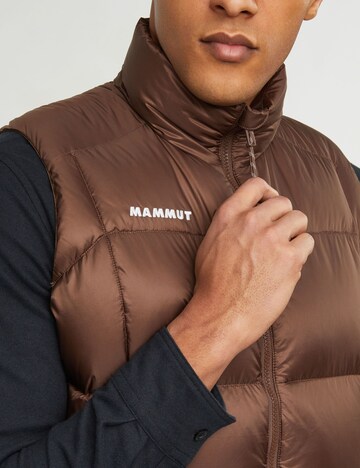 MAMMUT Weste  ‘Glacier Glow IN’ in Braun