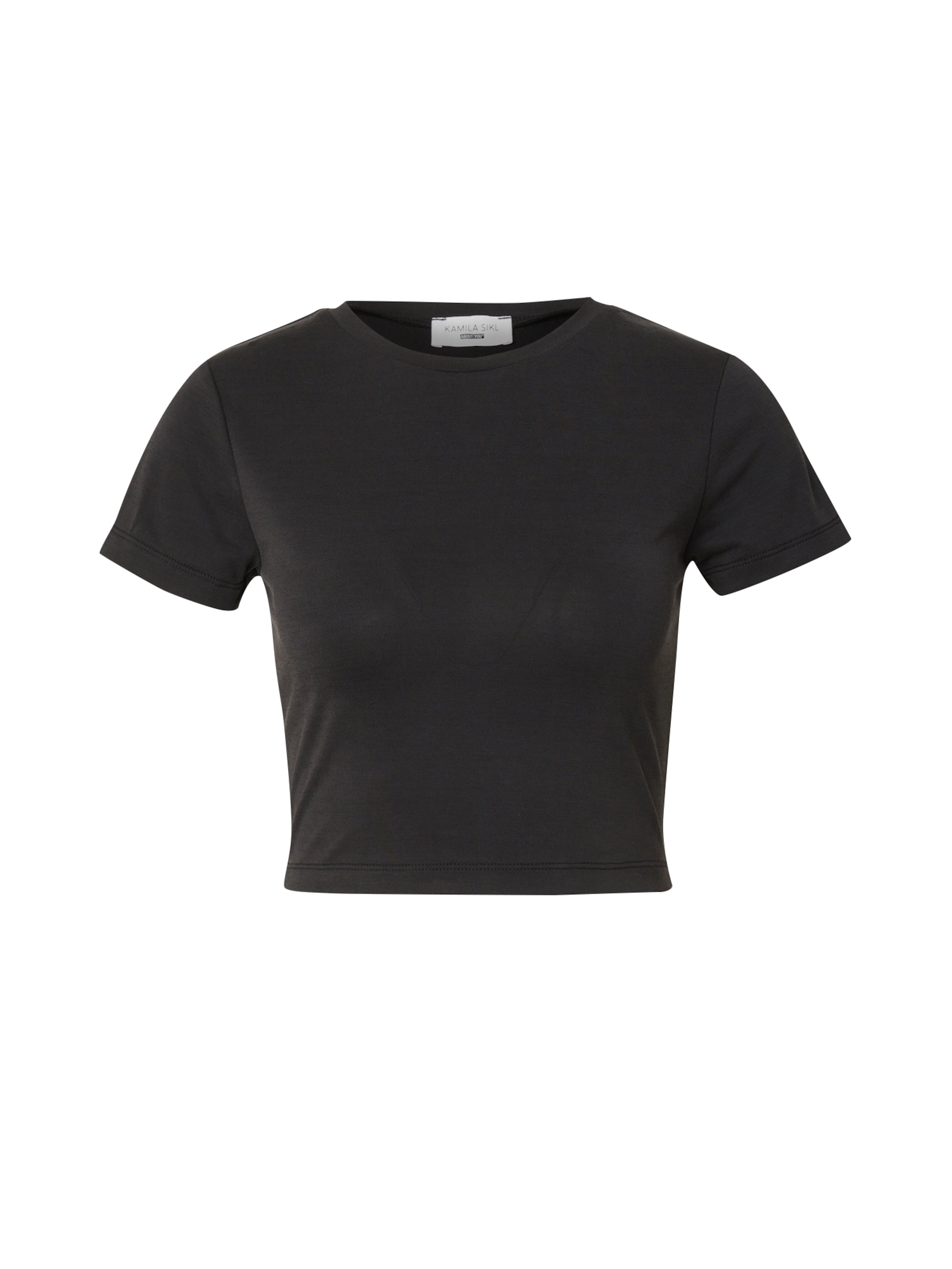 Kamila Šikl - Camiseta en negro: frente