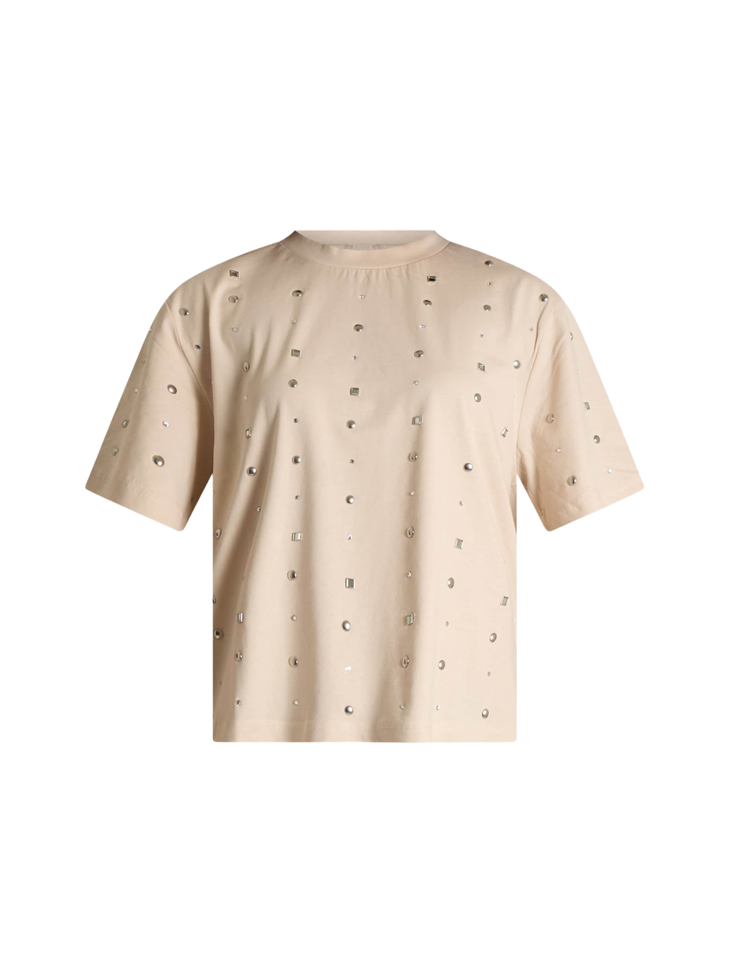 Jijil Shirt in Beige: front