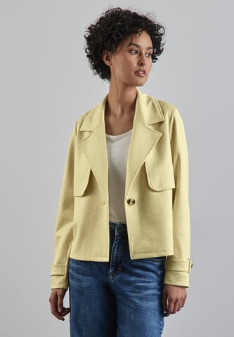 STREET ONE Between-Season Jacket in Yellow: front