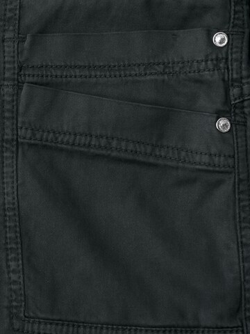 Effilé Pantalon cargo 'Bonny' STREET ONE en noir